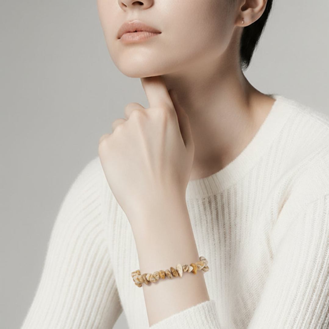 Bracelet Jaspe Paysage Chips