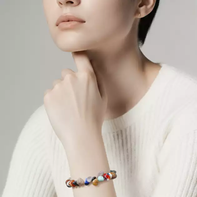 Bracelet Sept Chakras Chips