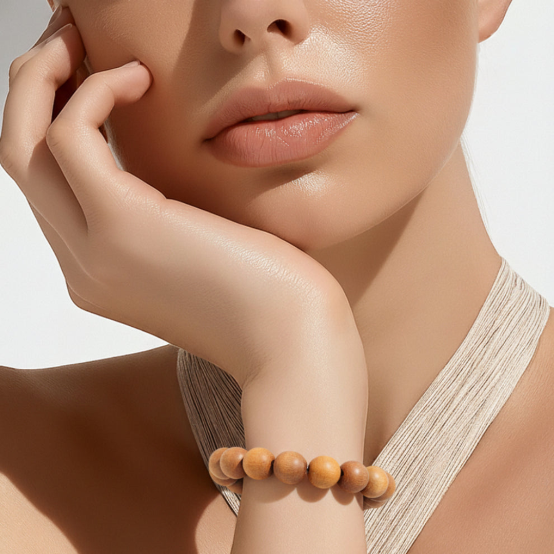 Bracelet Bois Naturel marron