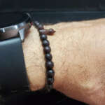 Bracelet En Bois Naturel avec Chahed – Image 4