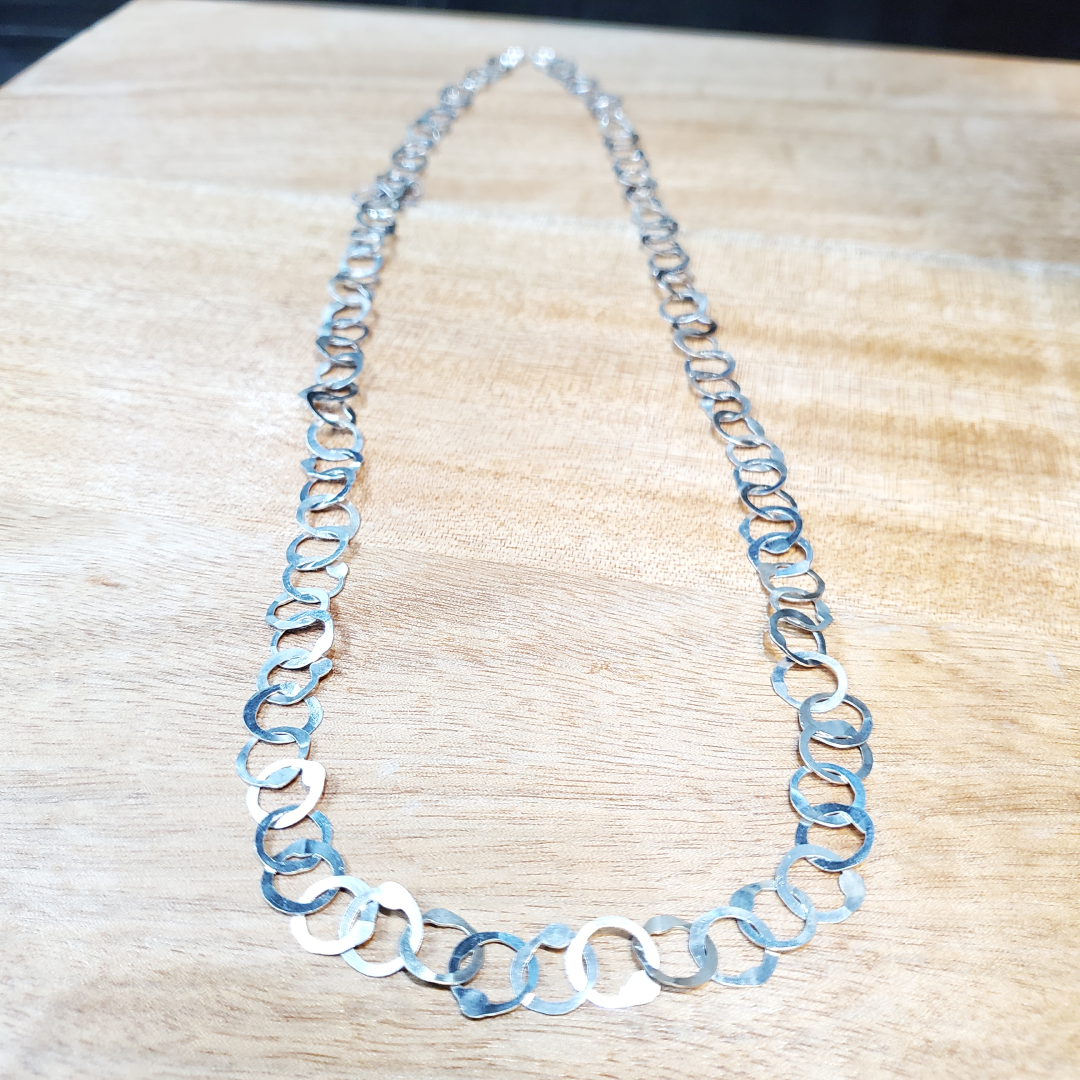 Collier Sautoir Rihanna – Argent Massif & Artisanat Berbère Tunisien – Image 2