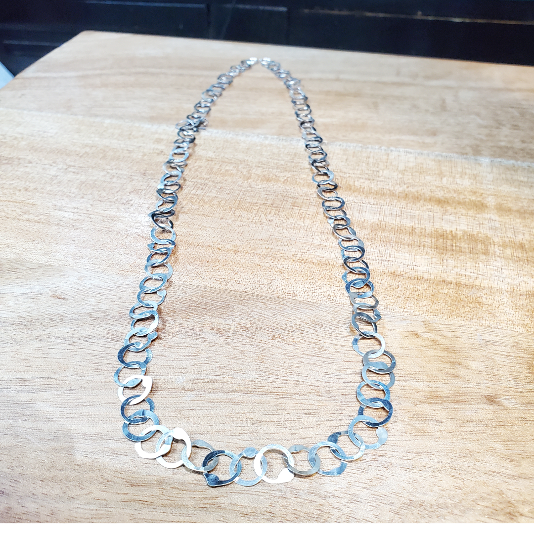 Collier Sautoir Rihanna – Argent Massif & Artisanat Berbère Tunisien – Image 3