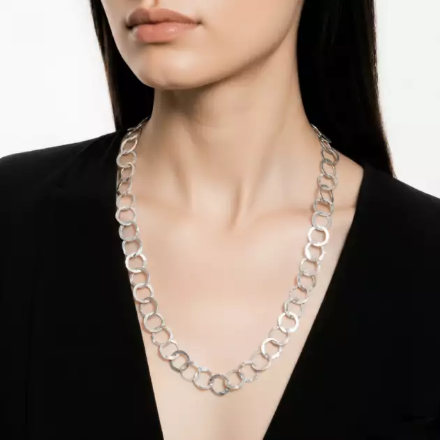 Collier Sautoir Rihanna – Argent Massif & Artisanat Berbère Tunisien
